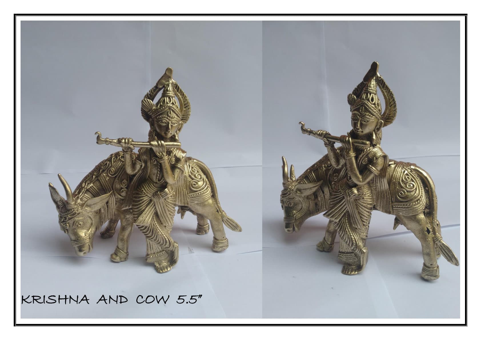 Krishna and Cow