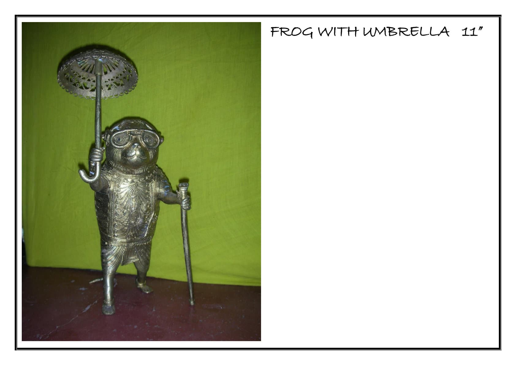 Frog with Umbrella