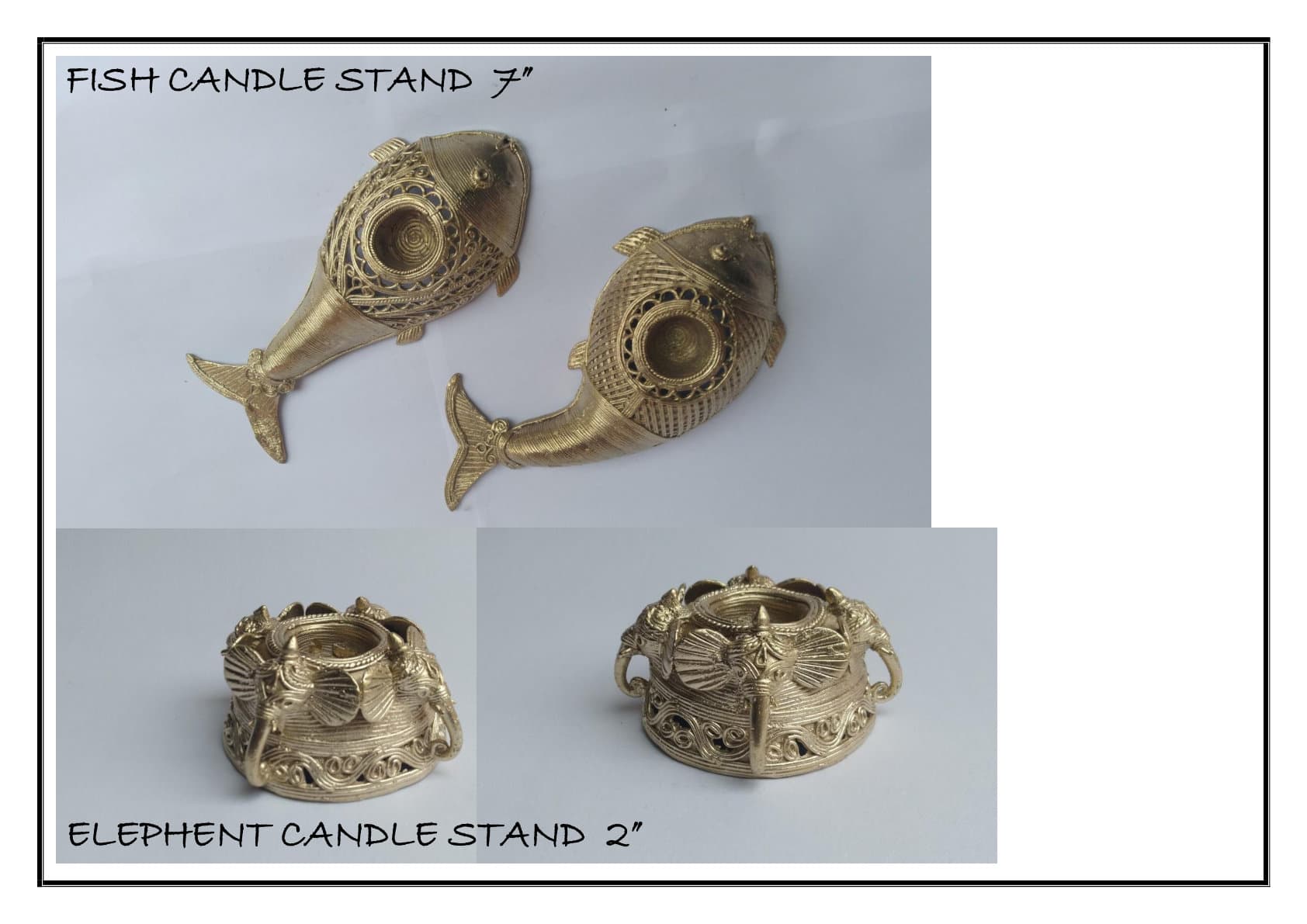Fish Candle Stand